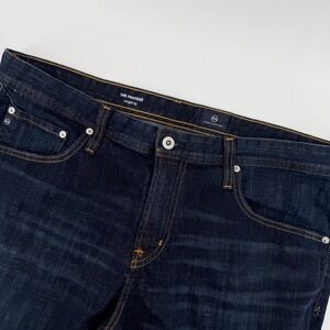 AG Adriano Goldschmied The Protege Mens 36x32 Dark Wash Straight Leg Jeans